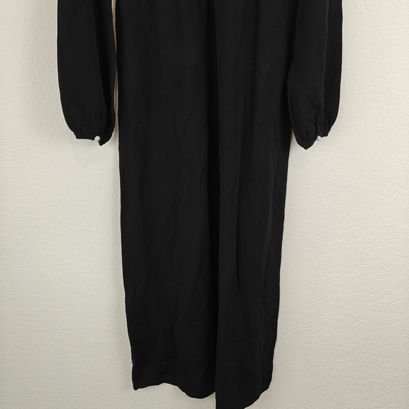 NWOT Pomander Place Tuckernuck Black Double Knit Lennox Midi Dess Size XS - Picture 15 of 16